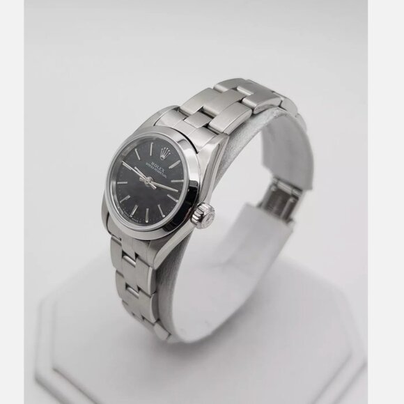 Rolex Ladies Oyster Perpetual Watch With Original Green Sticker!!!